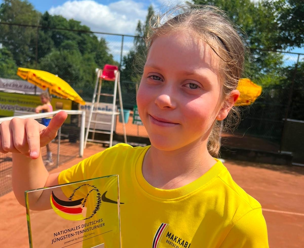 Mia Shapira gewinnt Bronze bei den Nationalen Deutschen Jüngsten-Meisterschaften U10